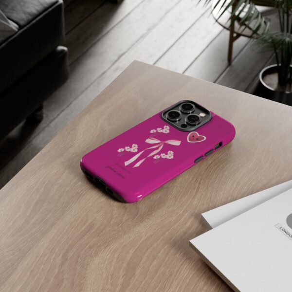 Floral Heart Phone Case - Cute Tough Case for Phone Lovers - Image 61