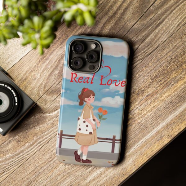 Real Love Tough Phone Case - Cute Girl Design for Romantic Souls - Image 79