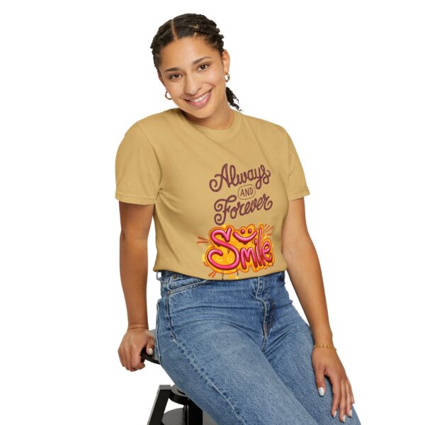 Always and Forever Smile Tee – Cheerful Unisex Shirt - Image 12
