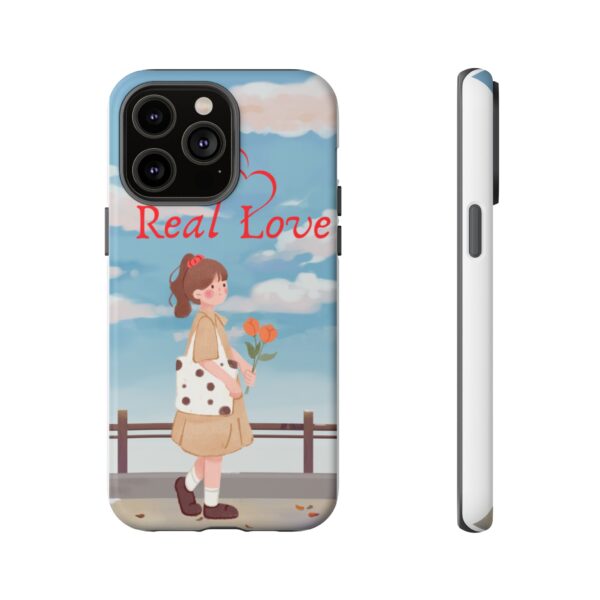 Real Love Tough Phone Case - Cute Girl Design for Romantic Souls - Image 58
