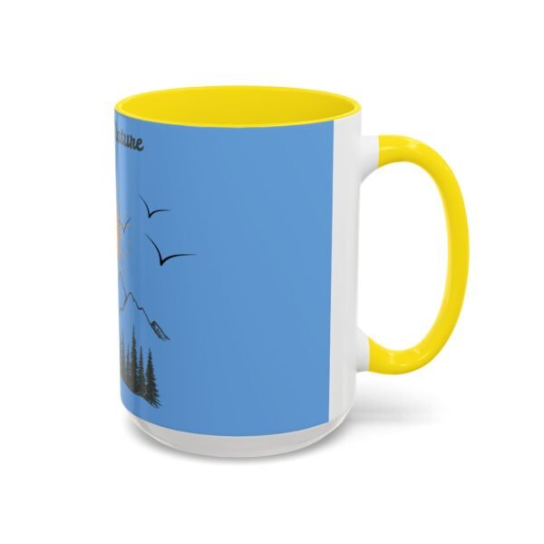 Mountain Sunrise Accent Mug for Nature Lovers Gift - Image 75