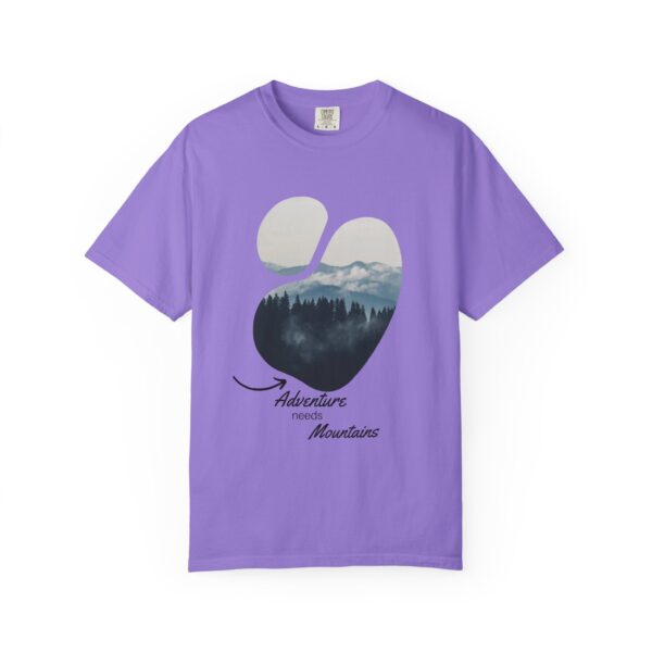 Adventure Awaits T-Shirt, Unisex Garment-Dyed Tee for Nature Lovers, Outdoor Clothing, Hiking Shirt, Gift for Adventurers - Image 55