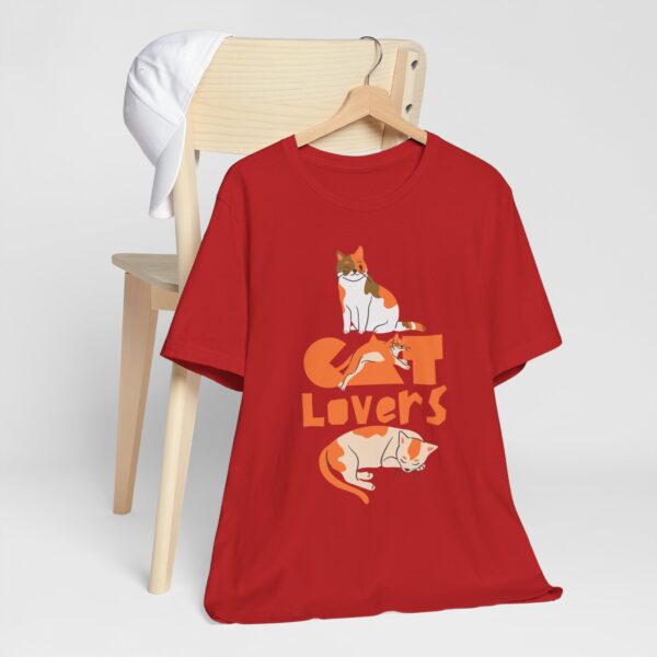 Cat Lovers Unisex Tee – Perfect Gift for Pet Lovers - Image 54
