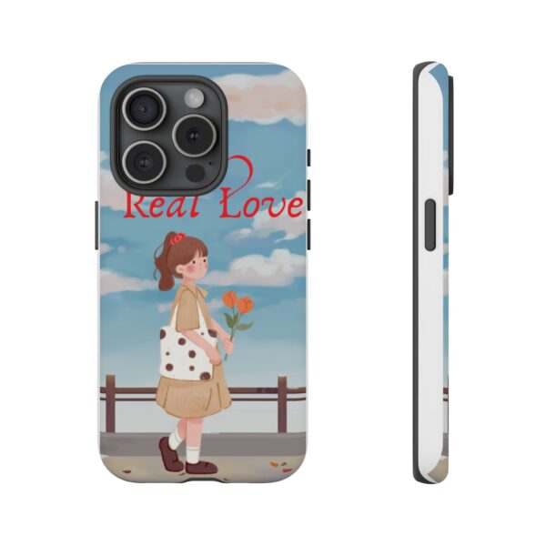 Real Love Tough Phone Case - Cute Girl Design for Romantic Souls - Image 74