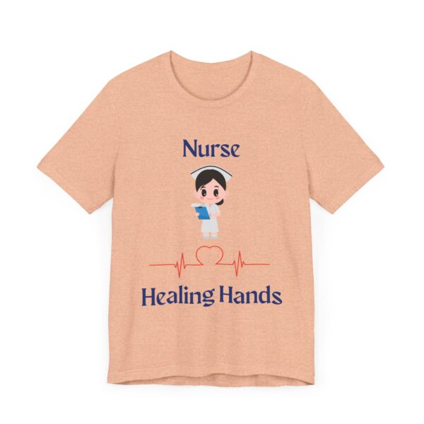 Cute Nurse Healing Hands Tee – Gift for Healthcare Heroes - Image 9