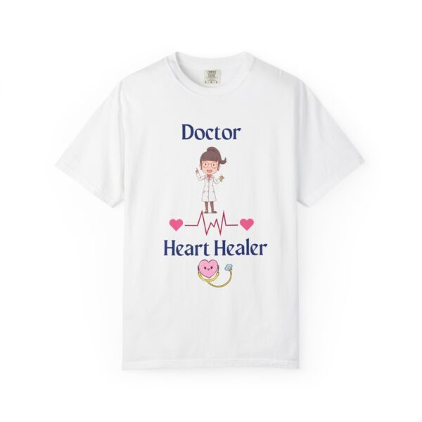 Doctor Heart Healer Tee – Cute Medical & Lady Doctor Gift - Image 7