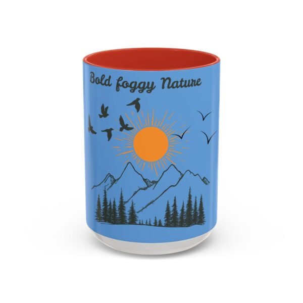 Mountain Sunrise Accent Mug for Nature Lovers Gift - Image 38