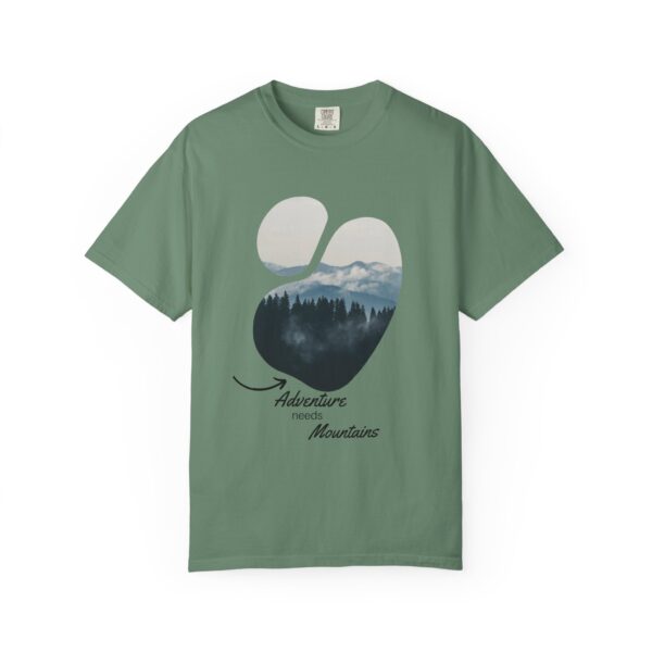 Adventure Awaits T-Shirt, Unisex Garment-Dyed Tee for Nature Lovers, Outdoor Clothing, Hiking Shirt, Gift for Adventurers - Image 43