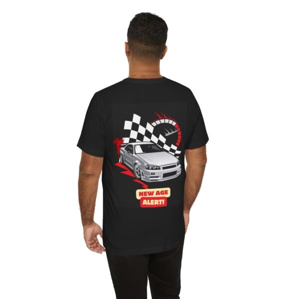 Racing Graphic Tee – New Age Alert for Car Enthusiasts - Image 7