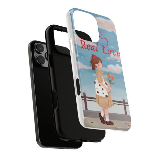 Real Love Tough Phone Case - Cute Girl Design for Romantic Souls - Image 101