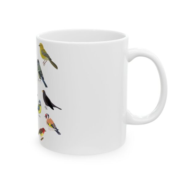 Colorful Bird-Themed Ceramic Mug, Bird Lover Gift, Cute Coffee Cup, Nature Enthusiast Mug, Unique Tea Mug - Image 12