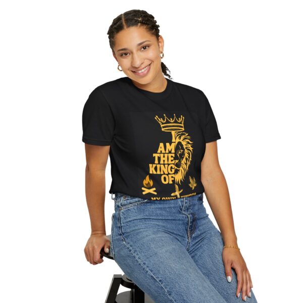 Royal King Lion T-Shirt – Unique Gift for Men, Birthday Tee - Image 6