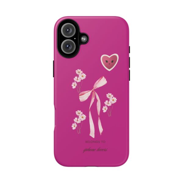 Floral Heart Phone Case - Cute Tough Case for Phone Lovers - Image 107