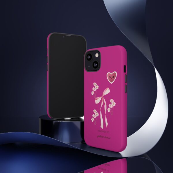 Floral Heart Phone Case - Cute Tough Case for Phone Lovers - Image 37