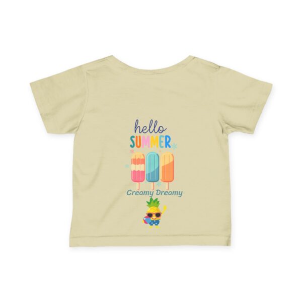 Hello Summer Infant Tee - Pineapple Toddler Shirt - Image 11