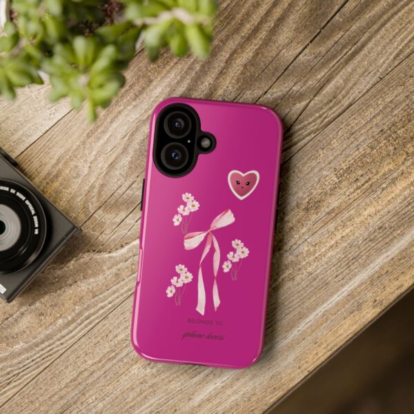 Floral Heart Phone Case - Cute Tough Case for Phone Lovers - Image 7