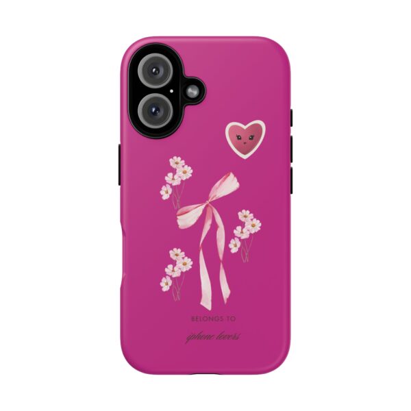 Floral Heart Phone Case - Cute Tough Case for Phone Lovers - Image 8