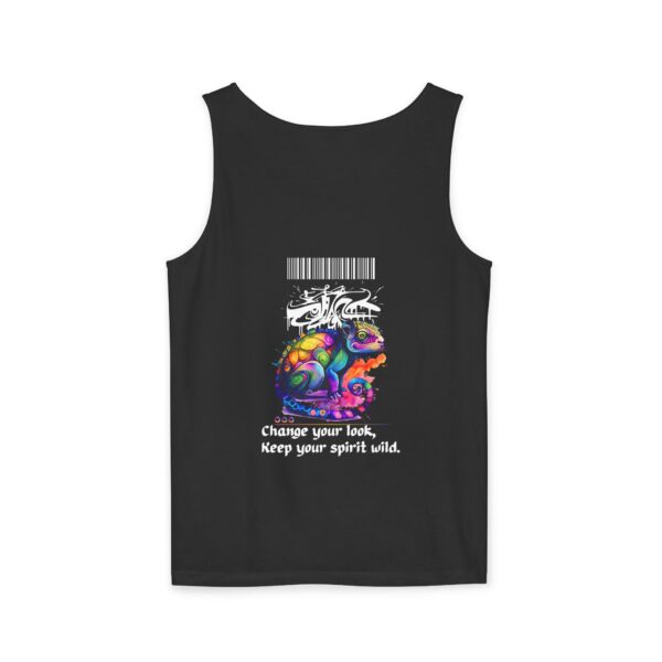 Vibrant Graphic Tank Top - Wild Spirit Unisex Summer Wear - Image 3