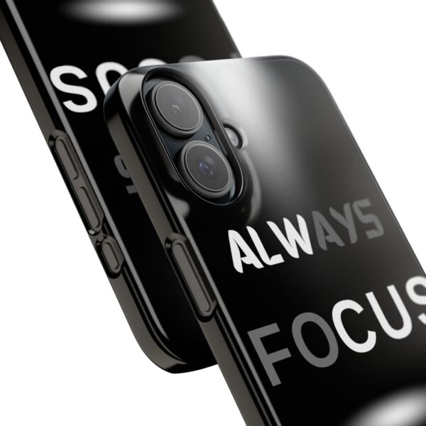 Always Focus on the Goal Slim Phone Case - Motivational Phone Cover for Goal-Seekers - Image 20