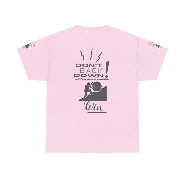 Motivational Fitness Tee - Don't Back Down, Gym Shirt, Workout Apparel, Inspirational Gift, Activewear - Image 49
