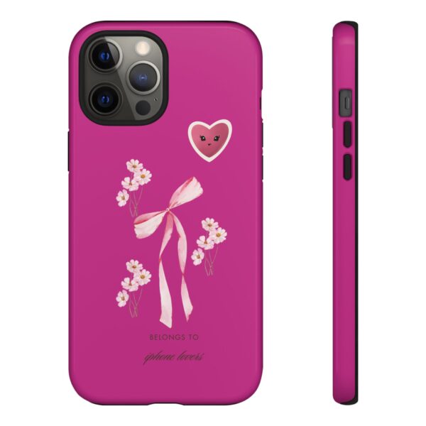 Floral Heart Phone Case - Cute Tough Case for Phone Lovers - Image 32