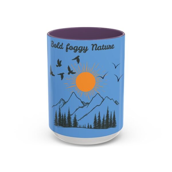 Mountain Sunrise Accent Mug for Nature Lovers Gift - Image 70