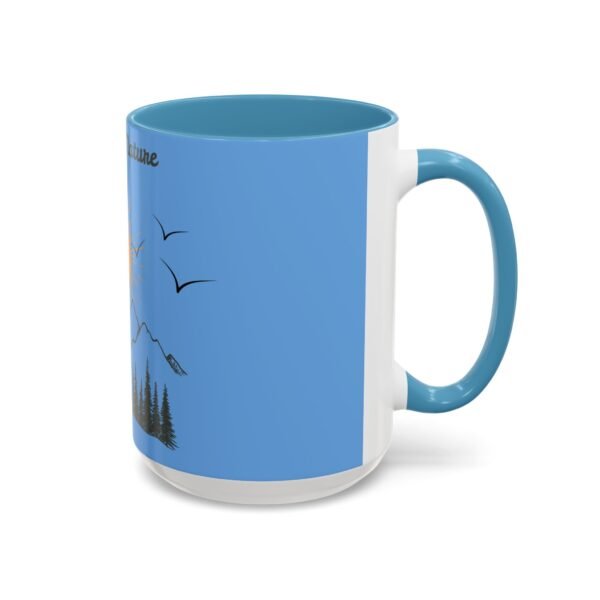 Mountain Sunrise Accent Mug for Nature Lovers Gift - Image 47