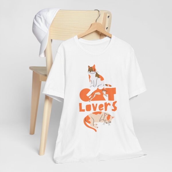 Cat Lovers Unisex Tee – Perfect Gift for Pet Lovers - Image 12