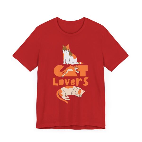 Cat Lovers Unisex Tee – Perfect Gift for Pet Lovers - Image 51