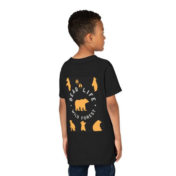 Kids Bear Life Tee - Forest Animal & Nature Adventure - Image 9