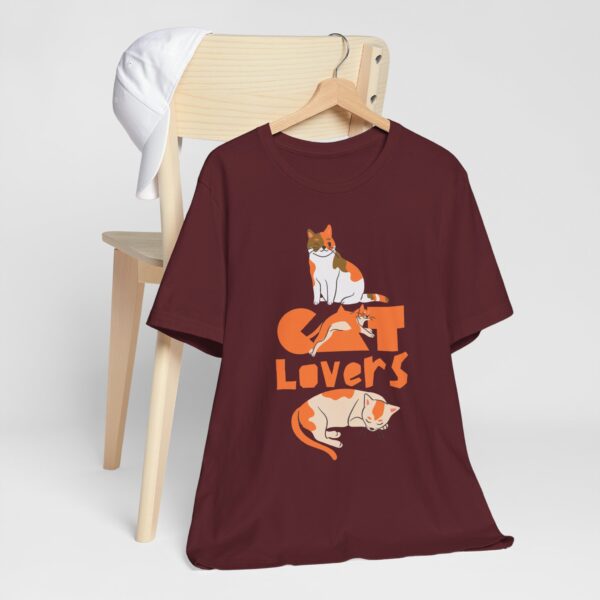 Cat Lovers Unisex Tee – Perfect Gift for Pet Lovers - Image 48
