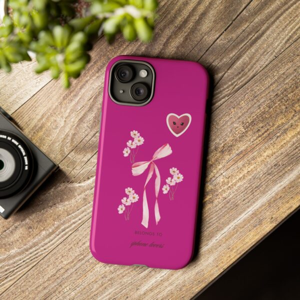Floral Heart Phone Case - Cute Tough Case for Phone Lovers - Image 90