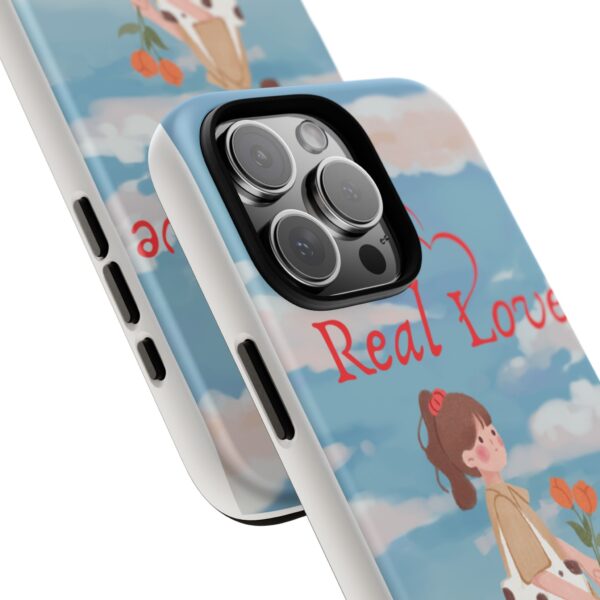 Real Love Tough Phone Case - Cute Girl Design for Romantic Souls - Image 104