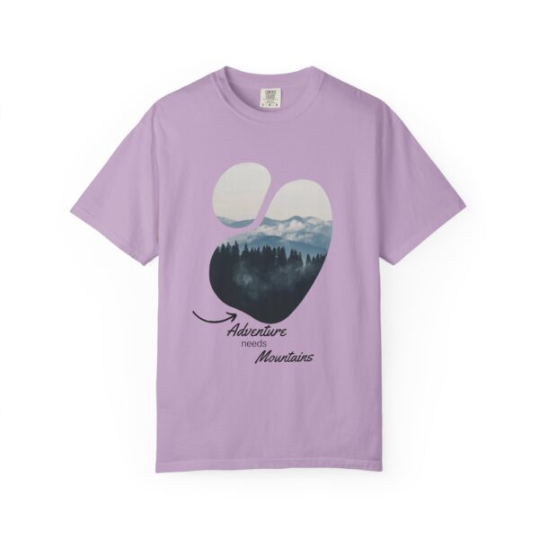 Adventure Awaits T-Shirt, Unisex Garment-Dyed Tee for Nature Lovers, Outdoor Clothing, Hiking Shirt, Gift for Adventurers - Image 61