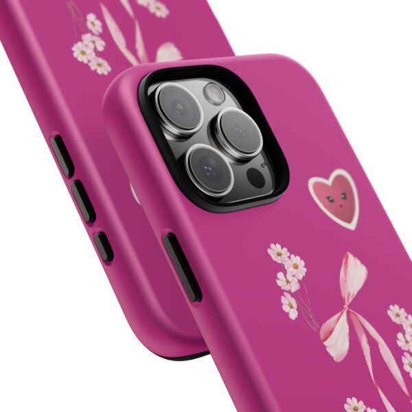 Floral Heart Phone Case - Cute Tough Case for Phone Lovers - Image 124