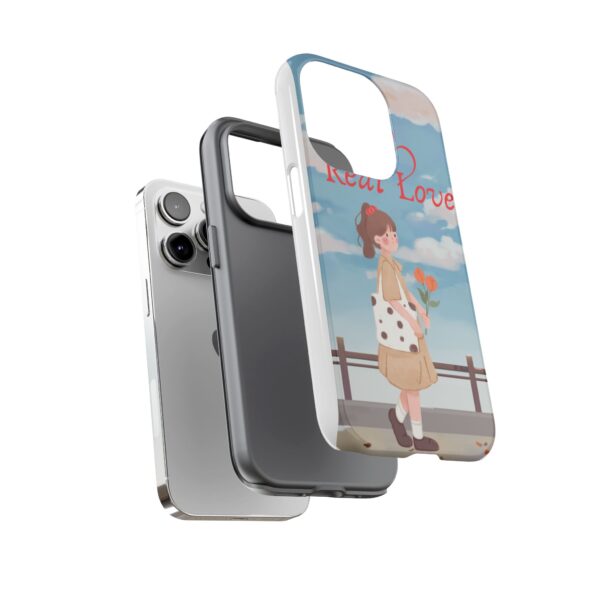 Real Love Tough Phone Case - Cute Girl Design for Romantic Souls - Image 40