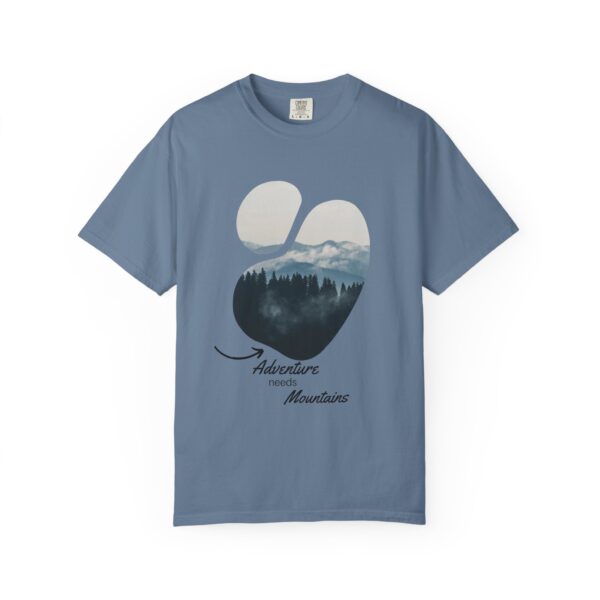 Adventure Awaits T-Shirt, Unisex Garment-Dyed Tee for Nature Lovers, Outdoor Clothing, Hiking Shirt, Gift for Adventurers - Image 49