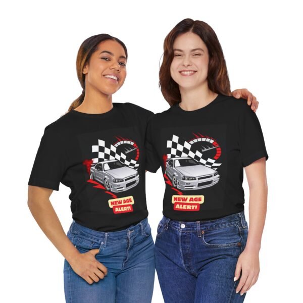 Racing Graphic Tee – New Age Alert for Car Enthusiasts - Image 6