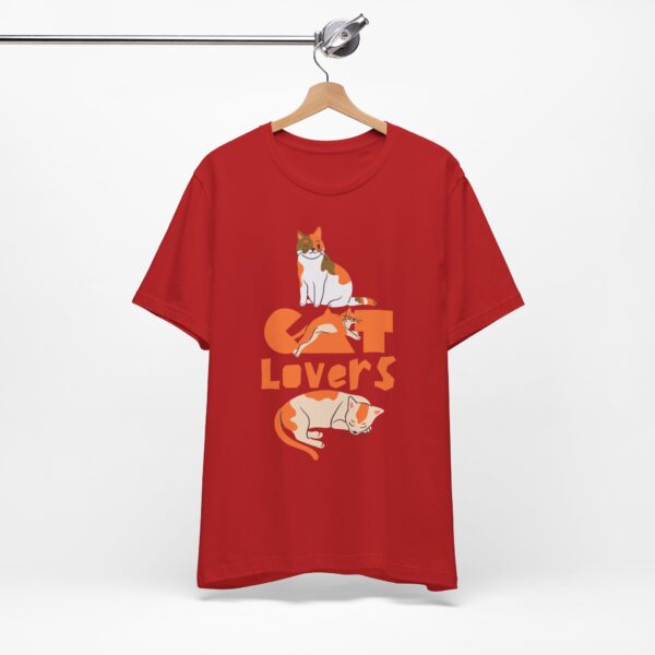 Cat Lovers Unisex Tee – Perfect Gift for Pet Lovers - Image 53