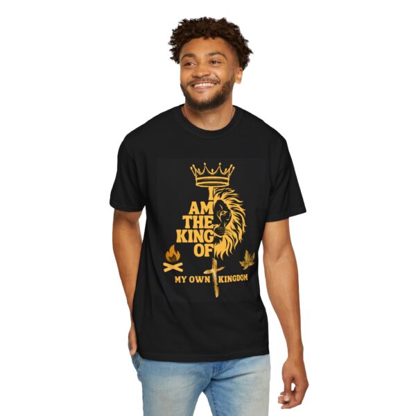 Royal King Lion T-Shirt – Unique Gift for Men, Birthday Tee - Image 8