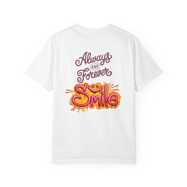 Always and Forever Smile Tee – Cheerful Unisex Shirt - Image 3