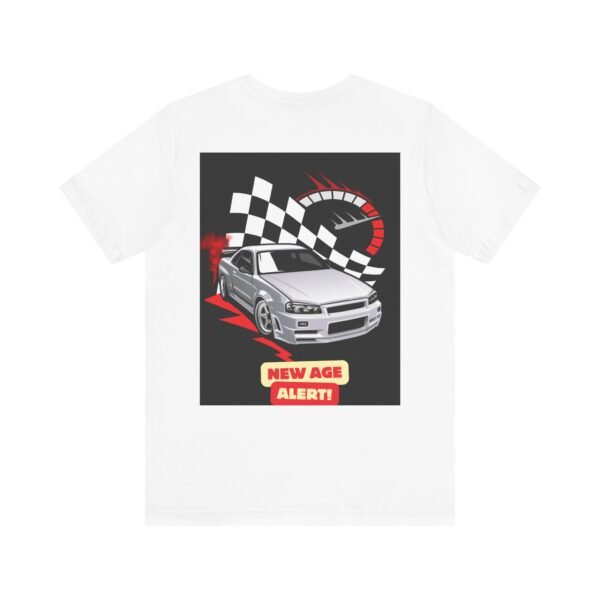 Racing Graphic Tee – New Age Alert for Car Enthusiasts - Image 9