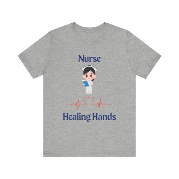 Cute Nurse Healing Hands Tee – Gift for Healthcare Heroes - Image 13