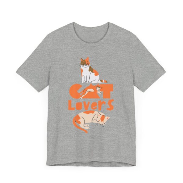 Cat Lovers Unisex Tee – Perfect Gift for Pet Lovers - Image 21