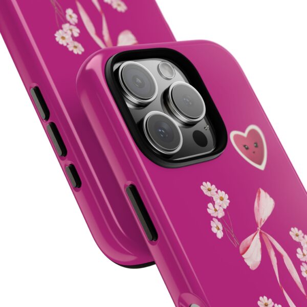 Floral Heart Phone Case - Cute Tough Case for Phone Lovers - Image 112