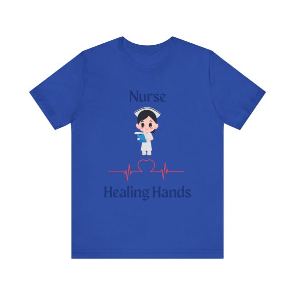 Cute Nurse Healing Hands Tee – Gift for Healthcare Heroes - Image 19