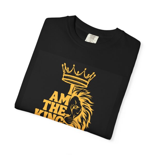 Royal King Lion T-Shirt – Unique Gift for Men, Birthday Tee - Image 4