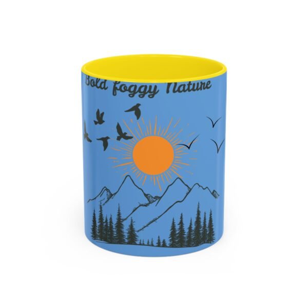 Mountain Sunrise Accent Mug for Nature Lovers Gift - Image 61