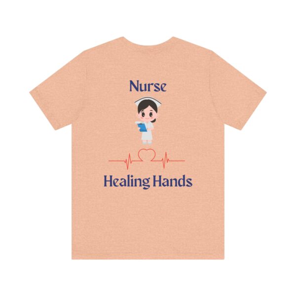 Cute Nurse Healing Hands Tee – Gift for Healthcare Heroes - Image 8