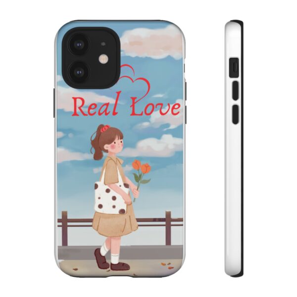 Real Love Tough Phone Case - Cute Girl Design for Romantic Souls - Image 12